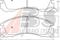 Колодки тормозные дисковые (комплект 4 шт.), артикул 36753