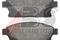 Колодки тормозные дисковые (комплект 4 шт.), артикул 37764