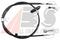 трос ручного тормоза, артикул K12060