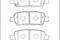 Дисковые тормозные колодки, артикул SN505P