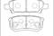 Колодки тормозные MITSUBISHI LANCER/GALANT 06- задн., артикул SN895