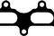 Прокладка впускного коллектора RENAULT LOGAN/CLIO/MEGANE 1.4/1.6 16V K4J/K4M, артикул 13140900