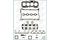 Gasket set, cylinder head, артикул 52239600