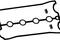 Комплект прокладок клапанной крышки, артикул 56029900