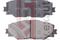 КОЛОДКИ ТОРМОЗНЫЕ ДИСКОВЫЕ ПЕРЕДНИЕ, артикул AKD01101