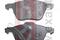 КОЛОДКИ ТОРМОЗНЫЕ ДИСКОВЫЕ ПЕРЕДНИЕ, артикул AKD0224