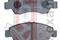 КОЛОДКИ ТОРМОЗНЫЕ ДИСКОВЫЕ ПЕРЕДНИЕ, артикул AKD1159