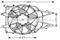 Вентилятор радиатора, артикул FD7532