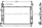 Радиатор системы охлаждения OPEL: MERIVA 1.4 16V Twinport/1.6/1.6 16V/1.8 03 - VAUXHALL: MERIVA 1., артикул OL2345