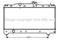 Радиатор системы охлаждения, артикул TO2141