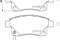 Тормозные колодки дисковые, артикул 8DB355012781