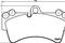 Колодки тормозн, артикул 8DB355018691