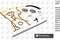 КОМПЛЕКТ ЦЕПИ ГРМ OPEL ASTRA 1.0I-1.4I Z10XEX12XE, артикул TC0235FK
