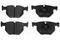 Колодки тормозные дисковые BMW: X6 30d, 35d, 35i, xDrive30d, xDrive35d, xDrive35i 08-, артикул ADB114202