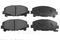 Колодки тормозные дисковые HONDA: ACCORD EURO VIII седан 2.4 03-08, ACCORD IX 2.2 i-DTEC, 2.4 i 08 -, артикул ADH24282