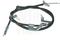 Трос ручного тормоза R, артикул ADH246147