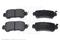 Колодки тормозные дисковые (комплект 4 шт.), артикул ADM542105