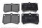 Колодки тормозные дисковые (комплект 4 шт.), артикул ADM54249
