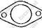 Gasket, exhaust pipe, артикул 256124