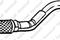 Труба выхлопного газа HYUN GETZ 06-09 BOSAL 750-133, артикул 750133