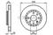 Тормозной диск, артикул 0986478327