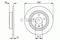 BOSCH ДИСК ТОРМОЗНОЙ ЗАДНИЙ, артикул 0986479646
