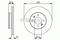 Диск тормозной HYUNDAI Accent (06-),Getz,i20 KIA Rio (05-) передний (1шт.) BOSCH, артикул 0986479R77