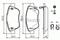 Колодки тормозные дисковые BOSCH, артикул 0986494092