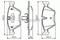 Колодки передние E-60/90/91/F-10 573 364J (63.40/154.5/155.1) BOSCH 0986494118 34116799166/341167790, артикул 0986494118