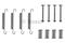 Комплект монтажный торм.колодок, артикул 1987475166