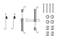 Комплект монтажный барабанных тормозных колодок, артикул 1987475296