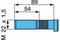 болт колесный! M22x1.5x99/89/45 /BPW, артикул 03.296.33.14.1