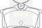 Колодки тормозные дисковые, артикул 209611070400