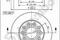 Диск тормозной задн AUDI: A4 00-04, A4 04-, A4 Avant 01-04, A4 Avant 04-, A4 кабрио 02-, артикул 08913611