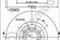 Диск тормозной передн AUDI: A4 00-04, A4 Avant 01-04, A4 кабрио 02-, A6 97-05, A6 Avant 97-05, SKODA, артикул 09869011