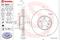 Диск тормозной передний 332mm вентилируемый окрашенный, артикул 09992311