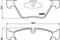 Колодки тормозные, артикул P06040