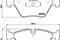 Колодки тормозные, комплект передний, артикул P06057