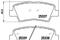 P30067 BREMBO РљРѕР»РѕРґРєРё С‚РѕСЂРјРѕР·РЅС‹Рµ HYUNDAIKIA SOLARISSOUL 10- Р·Р°РґРЅ., артикул P30067