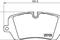 Колодки тормозные задние, артикул P44021