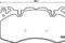Колодки тормозные дисковые, артикул P44023