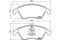Колодки тормозный дисковый передние, артикул P50069