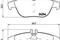 Колодки тормозные дисковые, комплект, артикул P50104