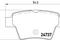 Колодки тормозные, артикул P61100