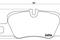 Колодки зад PORSCHE PANAMERA 10/13=>, артикул P65020