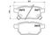 Brake pad set, disc brake, артикул P83083