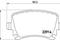 Колодки тормозные дисковые задн, AUDI: A3 3.2 V6 quattro/S3 quattro 03-12, A3 Sportback 3.2 V6 quatt, артикул P85095