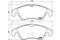 Колодки тормозные дисковые передние Audi A4/A5/A6/A7, артикул P85098