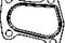 Gasket, exhaust pipe, артикул 027436H