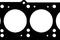 Прокладка ГБЦ OPL 2.0L 16V DOHC X20XEV 4cyl. 86.0mm 94-, артикул 414812P